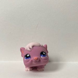 Littlest pet shop hamster purple